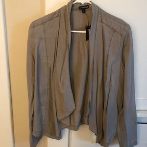 Express | loose fit waterfall jacket